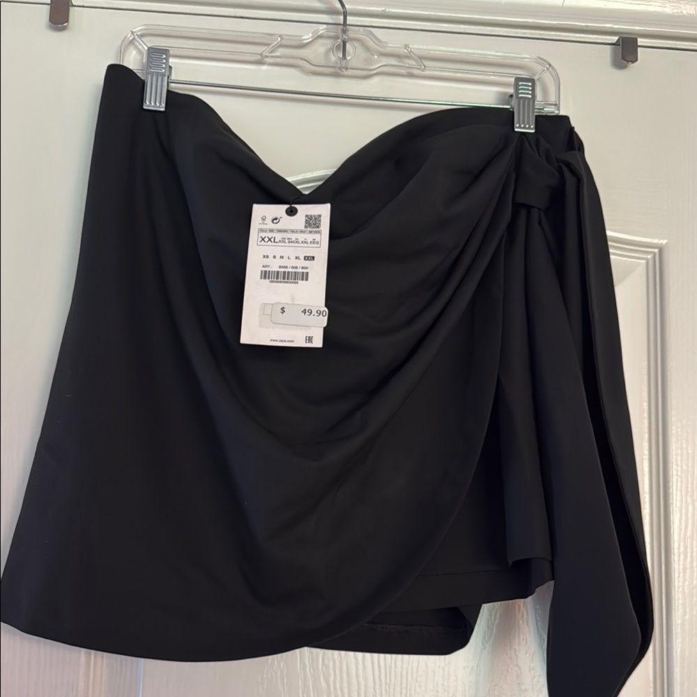 NWT Zara wrap around sarong skit